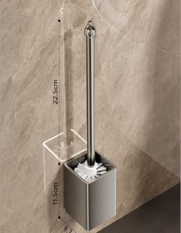 Space aluminum gun gray towel rack -5-piece set (Excellent quality) - Image 4