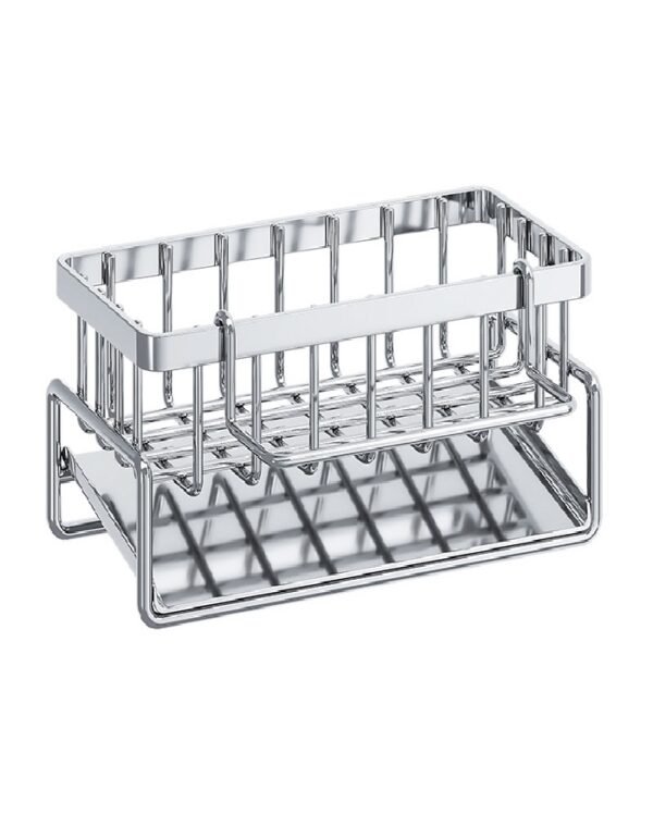 Slanted drain storage rack with rod - Image 10
