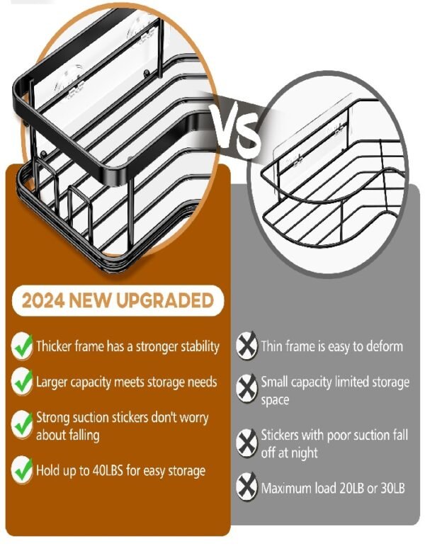 Bathroom Corner Storage - Five piece Set - Image 6