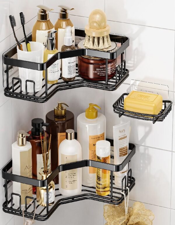 Bathroom Corner Storage - Five piece Set - Image 2