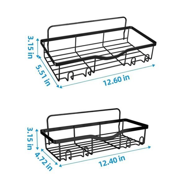 Bathroom towel rack - five piece set - Image 6