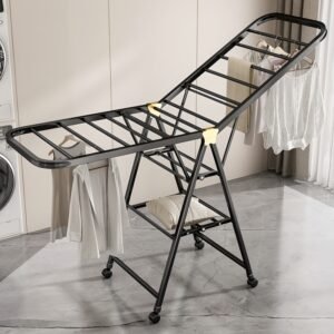 Floor drying rack