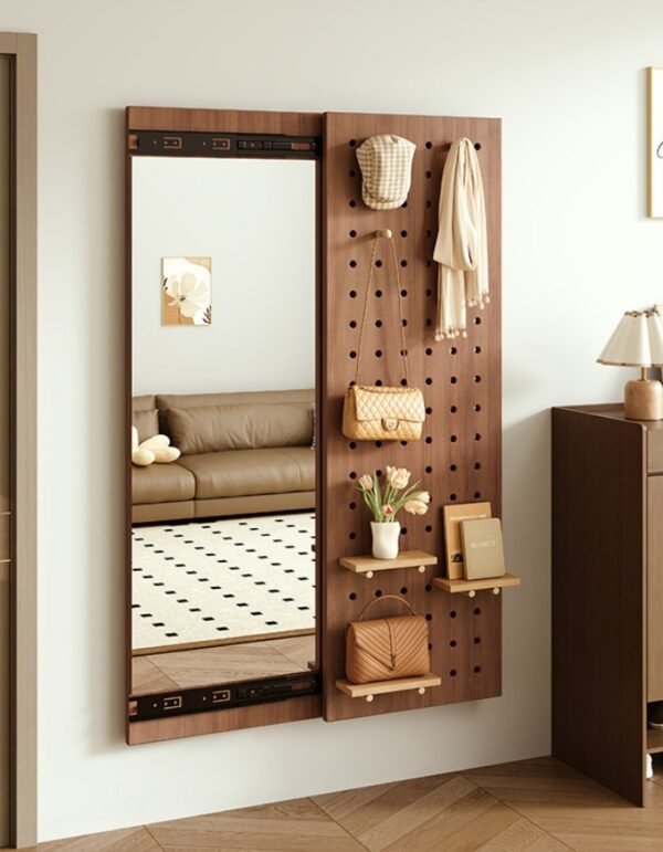 Cave board entrance dressing mirror