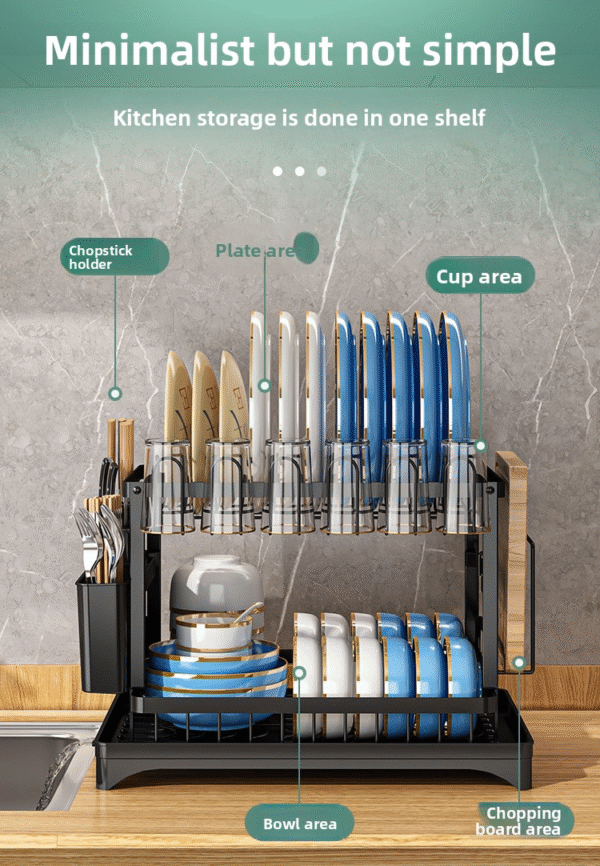 Kitchen dish rack - Image 3