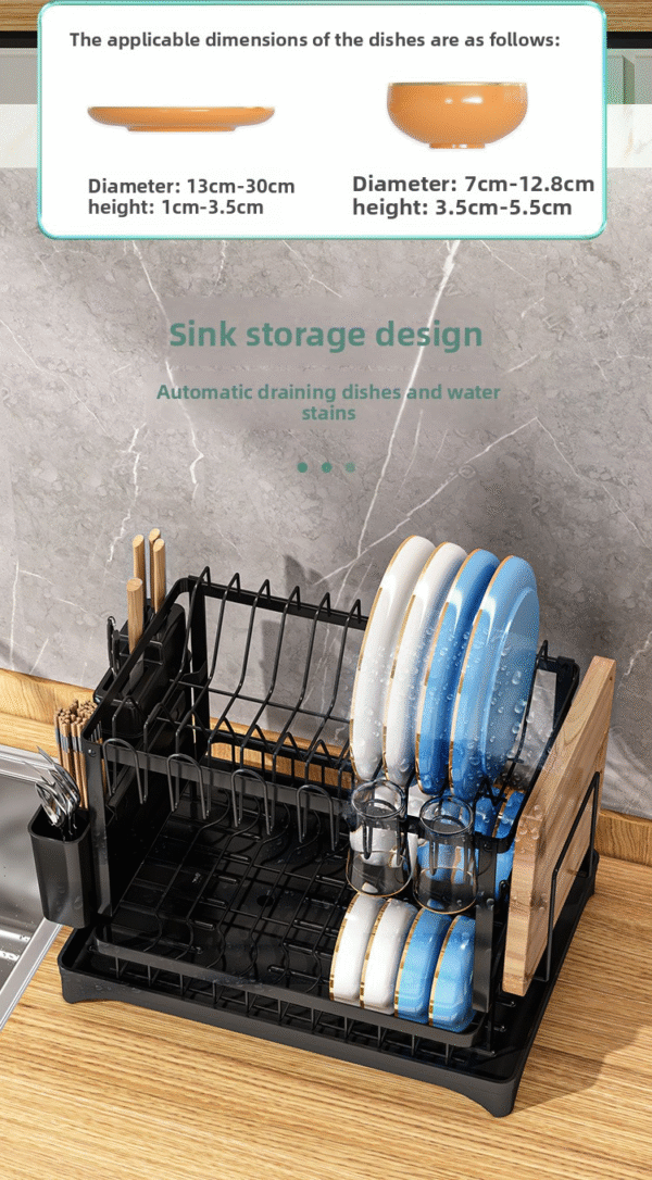 Kitchen dish rack - Image 4